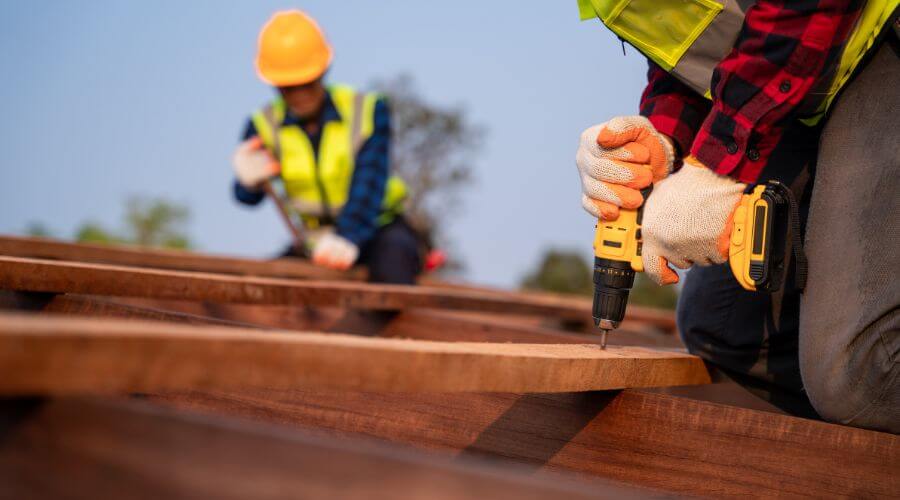 Professional New roof installation in Glasston, ND